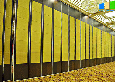 Superfici della copertura del cuoio o del tessuto che fanno scorrere il divisorio dei muri divisori per l'hotel