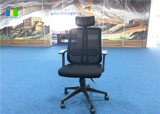 Dirigente posteriore regolabile della parte girevole l'alto presiede l'ufficio ergonomico nero Mesh Chairs