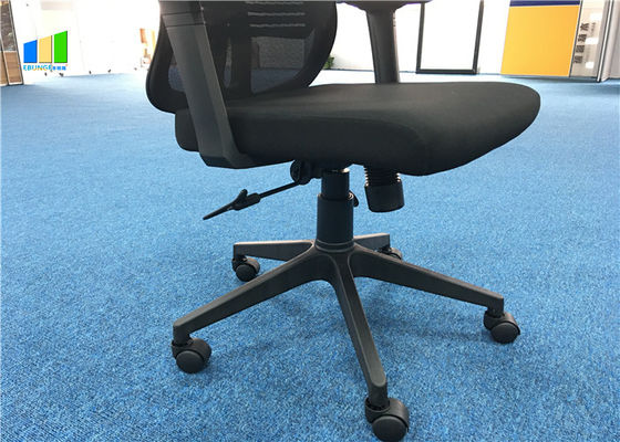 Dirigente posteriore regolabile della parte girevole l'alto presiede l'ufficio ergonomico nero Mesh Chairs