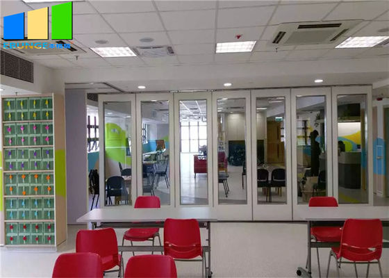 Divisione insonorizzata di vetro della struttura di alluminio modulare di vetro della divisione dell'ufficio di Ebunge per le stanze dell'ufficio