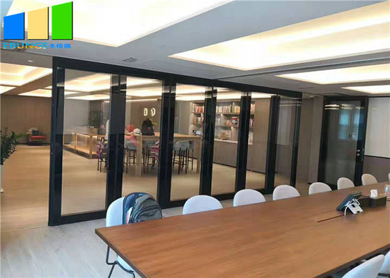 Divisione insonorizzata di vetro della struttura di alluminio modulare di vetro della divisione dell'ufficio di Ebunge per le stanze dell'ufficio