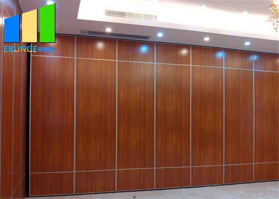 Sistema mobile sorto di legno acustico della divisione della parete di Convention Center