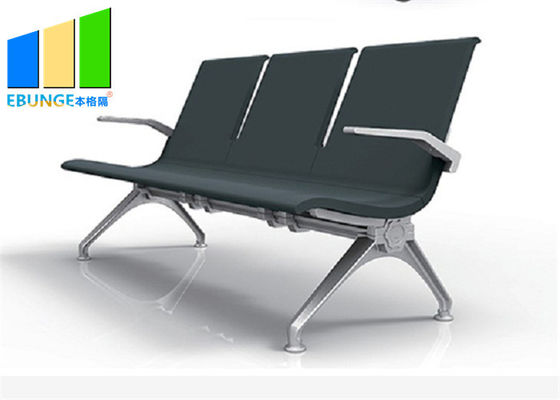 L'unità di elaborazione blu della lega di alluminio riveste di pelle 5 sedie aspettanti dell'aeroporto della Banca di Seaters