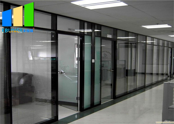 Divisione fissa dell'ufficio della struttura di alluminio di vetro temperata doppio per il centro congressi