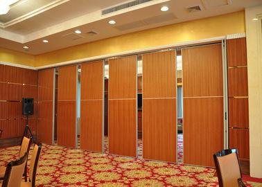 Divisori in vetro pieganti di rivestimento del tappeto della melammina per la sala riunioni