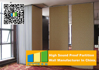Isolamento acustico operabile di legno del muro divisorio della struttura di alluminio per la stanza di banchetto