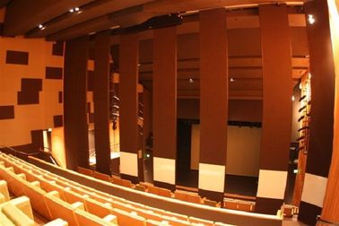 Larghezza piegante di superficie di legno dei muri divisori dell'auditorium 500/1200mm