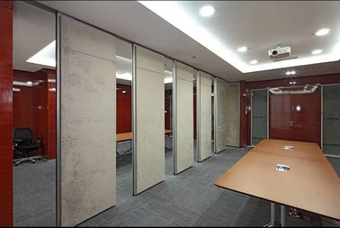 Muri divisori pieganti commerciali acustici di superficie tessuto/della melammina per l'ufficio