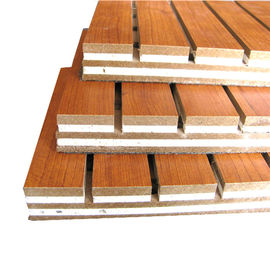 Pannelli per soffitti acustici di legno di Corridoio del Consiglio del pannello di parete della fibra di poliestere della melammina