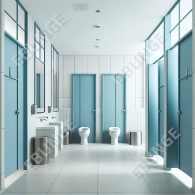 Parete divisoria igienica laminata ad alta pressione facile e veloce installazione resistente agli graffi e agli urti
