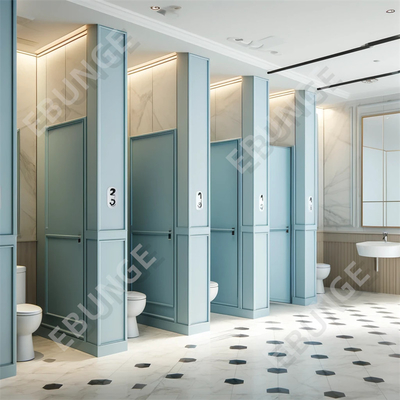 Parete divisoria igienica laminata ad alta pressione facile e veloce installazione resistente agli graffi e agli urti