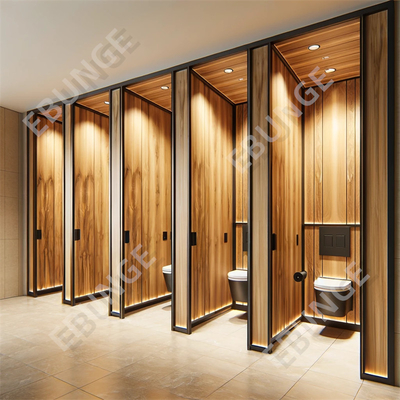 Partizioni di bagno pubblici in acciaio inossidabile personalizzabili
