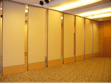 Muri divisori pieganti interni di legno operabili della struttura di alluminio per la ricezione Corridoio