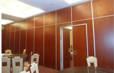 Muro divisorio operabile di superficie del fono assorbente della melammina per l'aula/hotel