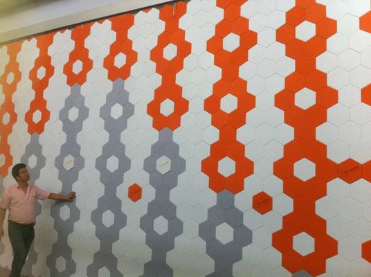 Pannelli acustici in fibra di poliestere ecologici