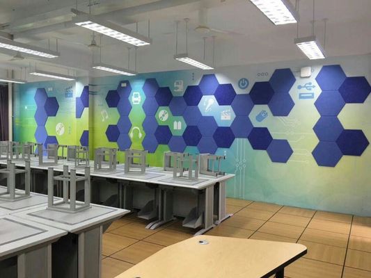 Pannelli acustici in fibra di poliestere ecologici