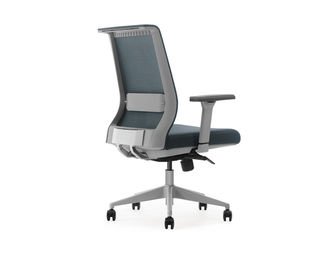 Sedie regolabili dell'ufficio della maglia della parte girevole, sala riunioni che fa scorrere le alte sedie esecutive posteriori