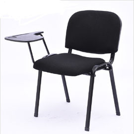 Sedia ergonomica blu dell'ufficio, sala riunioni o sedie di visita della stanza senza ruote
