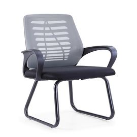Sedia ergonomica esecutiva dell'ufficio, sedia piena nera dell'ufficio della maglia con il poggiapiedi
