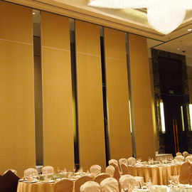 Divisioni mobili di legno acustiche pieganti del sistema del muro divisorio della sala da ballo per l'hotel