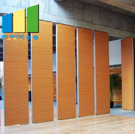 Muri divisori mobili commerciali della melammina che fanno scorrere divisore piegante per l'ufficio