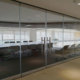 Le forniture di ufficio di vetro Frameless dividono le pareti operabili per auditorium