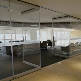 Le forniture di ufficio di vetro Frameless dividono le pareti operabili per auditorium