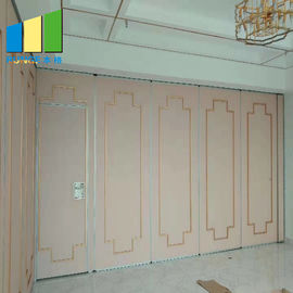 Muri divisori mobili dell'OEM per il banchetto/pannelli di legno acustici insonorizzati del portello scorrevole