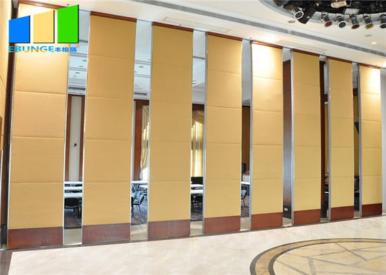 Muro divisorio mobile su misura divisore di colore della porta di piegatura del divisore della camera di albergo per interior design