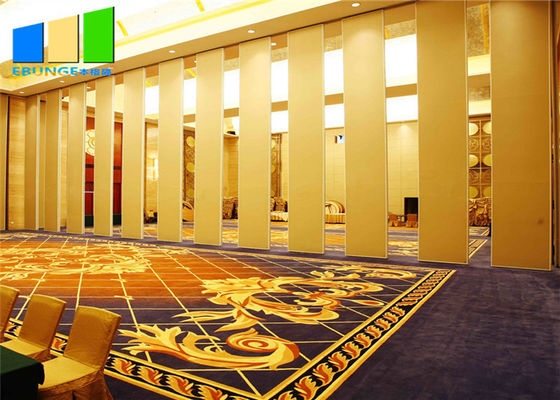Muro divisorio mobile su misura divisore di colore della porta di piegatura del divisore della camera di albergo per interior design