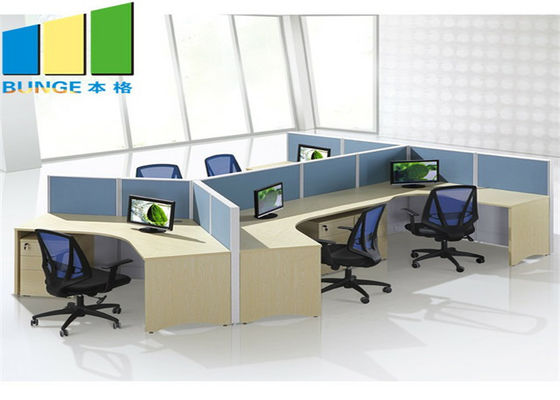 Stazione di lavoro aperta dell'ufficio di Mesh Office Chair Call Center di ufficio delle forniture dello scrittorio modulare del computer