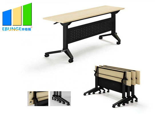 Tabella piegante di legno semplice moderna di negoziato del personale delle Tabelle di conferenza della scrivania