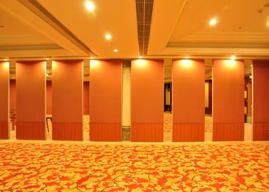Muro divisorio piegante dell'auditorium, divisore piegante della camera di albergo dei portelli scorrevoli dell'alluminio